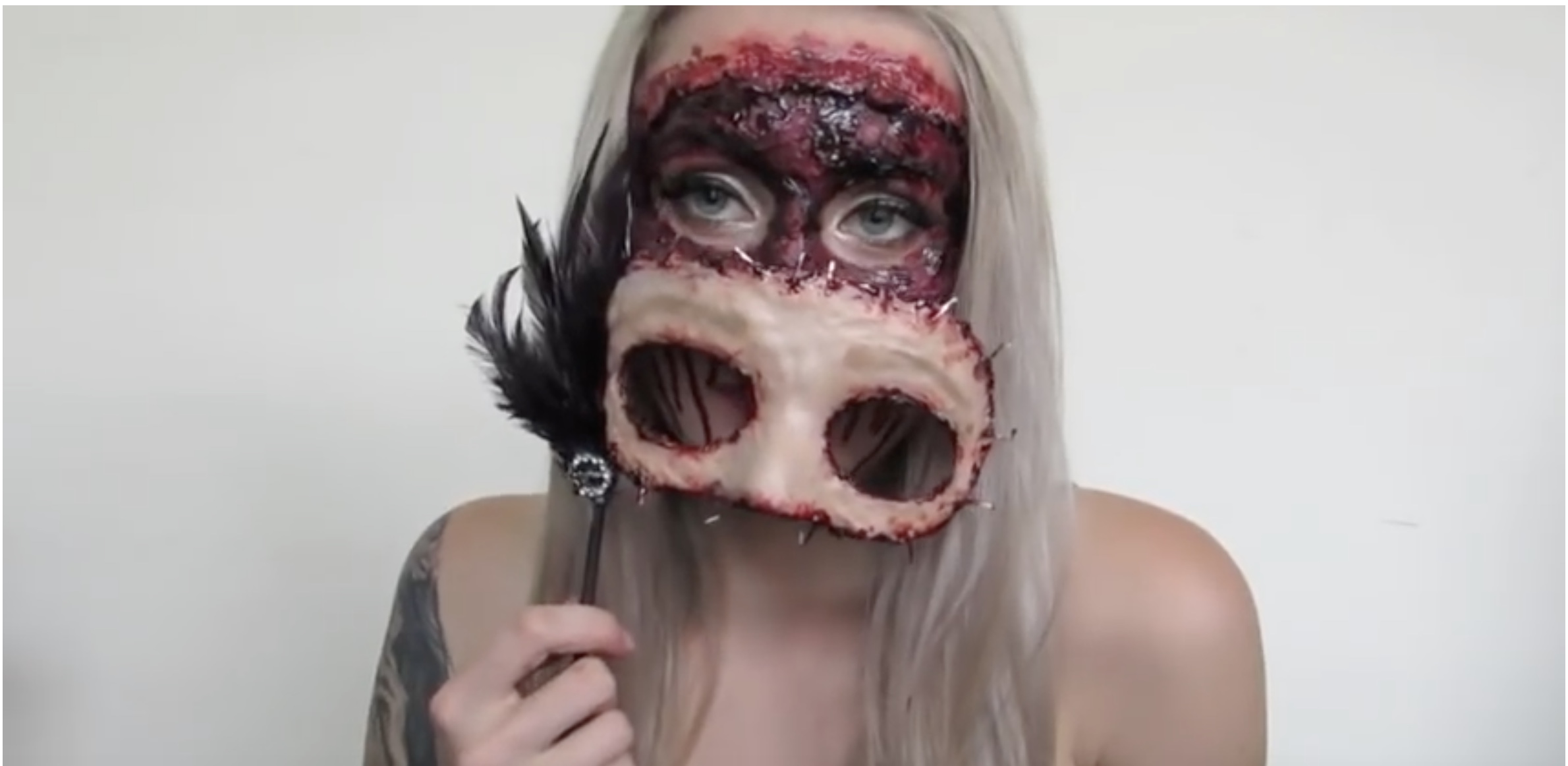 Halloween DIY masks Cara Coroa